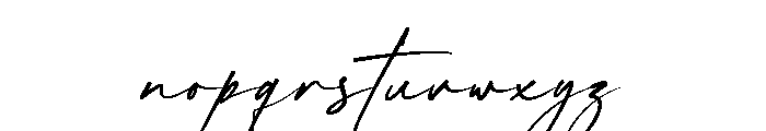 Perfect Girl Script Font LOWERCASE