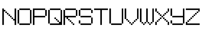 Perfect Pixel Font UPPERCASE