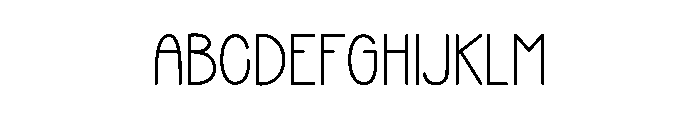 Perfect Story Font UPPERCASE