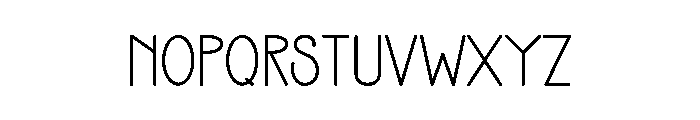 Perfect Story Font LOWERCASE