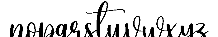 Perfect2 Font LOWERCASE