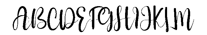 Perfecto Font UPPERCASE