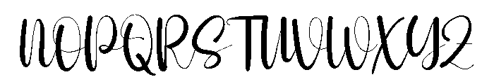 Perfecto Font UPPERCASE