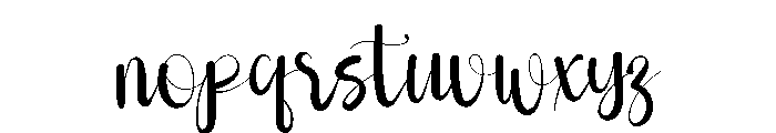 Perfecto Font LOWERCASE
