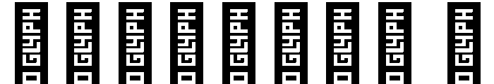 Performa Narrow Bold Font OTHER CHARS