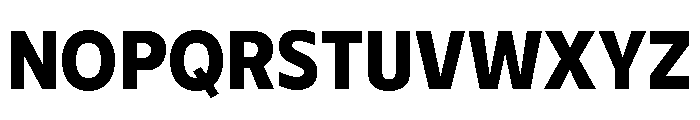 Performa Narrow Bold Font UPPERCASE