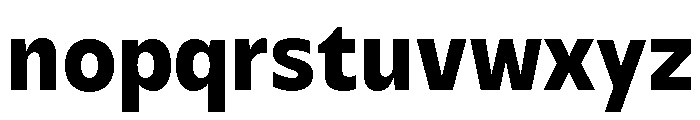 Performa Narrow Bold Font LOWERCASE