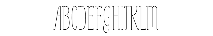 PerleDeRosee-Condensed Font UPPERCASE