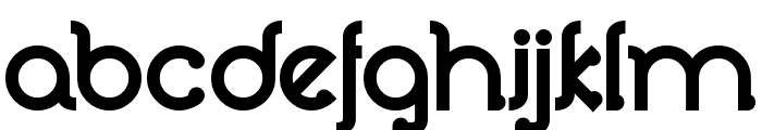 Perolet Bold Font LOWERCASE