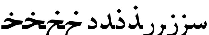 PersianLotosSSK Font LOWERCASE