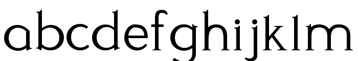 Perspicacious Light Font LOWERCASE