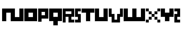 Perturb the Outline Font UPPERCASE