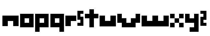Perturb the Outline Font LOWERCASE