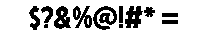 Perwira Regular Font OTHER CHARS