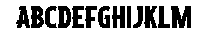Perwira Regular Font UPPERCASE
