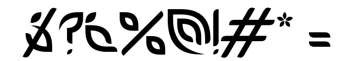 PetalGlyph Font OTHER CHARS