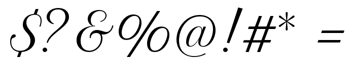 PetitFormalScript-Regular Font OTHER CHARS