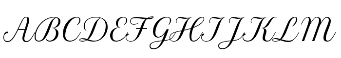 PetitFormalScript-Regular Font UPPERCASE