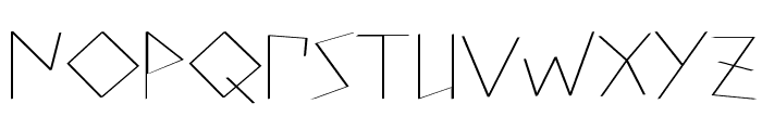 PetitixThreeCallig-Light Font UPPERCASE