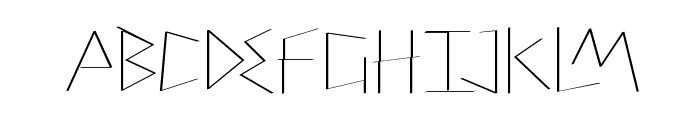 PetitixThreeCallig-Light Font LOWERCASE
