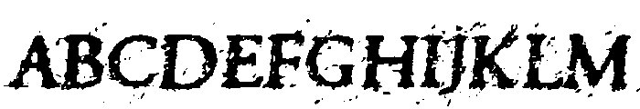 Petrra fam Font UPPERCASE
