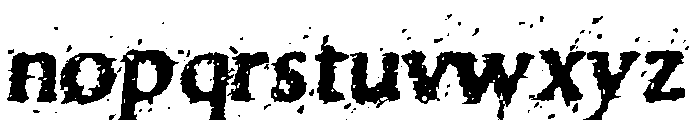 Petrra fam Font LOWERCASE