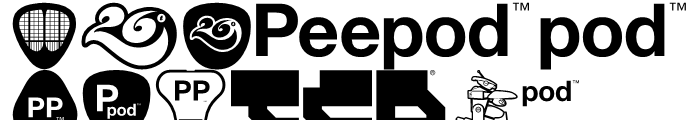 Peepod Regular Font OTHER CHARS