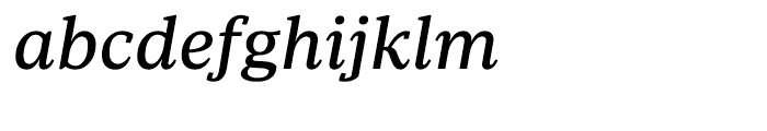 Periodico Text Regular Italic Font LOWERCASE