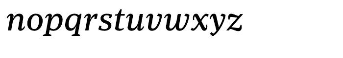 Periodico Text Regular Italic Font LOWERCASE