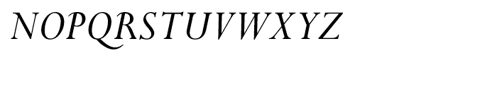 Perpetua Hellenic Regular Italic Font UPPERCASE