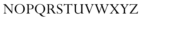 Perpetua Roman Font UPPERCASE