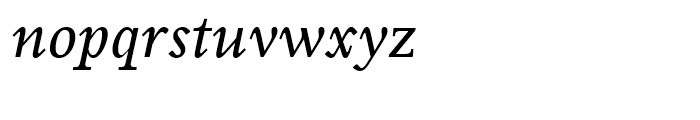 Perrywood Semi Bold Italic Font LOWERCASE