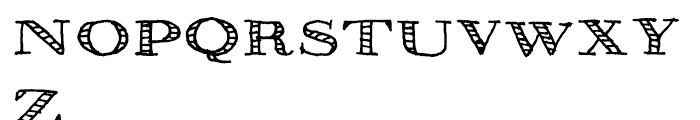 Pesto Regular Font UPPERCASE