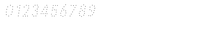 PestoFresco Italic Italic Small Dots Font OTHER CHARS