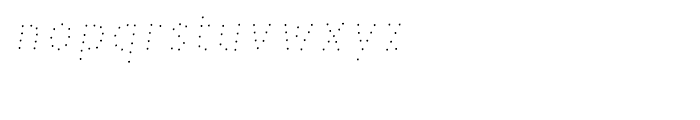 PestoFresco Italic Italic Small Dots Font LOWERCASE