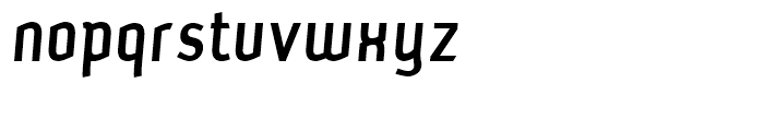 Petrol Medium Italic Font LOWERCASE