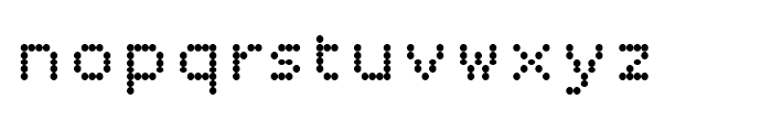 Pexico Micro Dots Font LOWERCASE