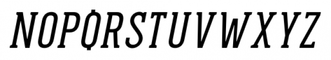 Pekora Regular Serif Italic Font UPPERCASE
