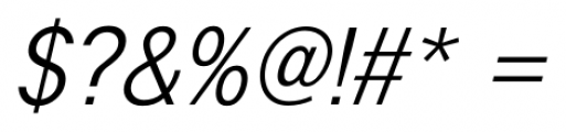 Penny Lane Italic Font OTHER CHARS