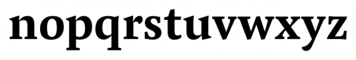Pensum Pro Bold Font LOWERCASE