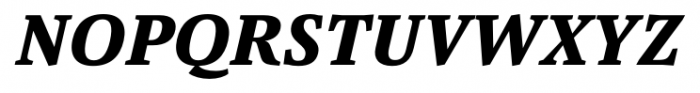 Pensum Pro Extra Bold Italic Font UPPERCASE