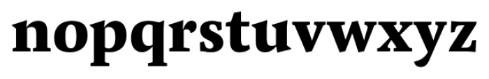 Pensum Pro Extra Bold Font LOWERCASE
