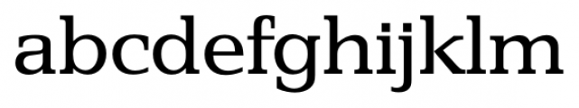 Penthouse Serial Regular Font LOWERCASE