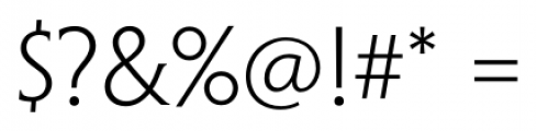 Penumbra Half Serif Std Light Font OTHER CHARS