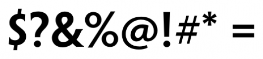 Penumbra Half Serif Std Semibold Font OTHER CHARS