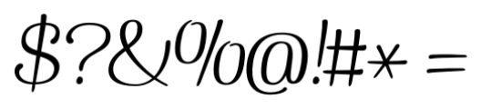 Pepita Script Italic Font OTHER CHARS
