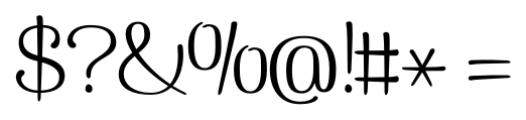 Pepita Script Regular Font OTHER CHARS