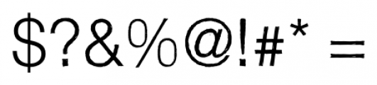 PerfectSketch Light Font OTHER CHARS