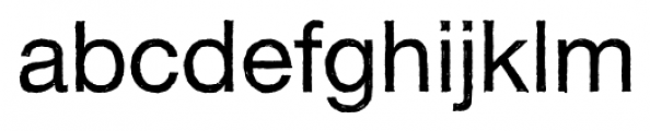 PerfectSketch Roman Font LOWERCASE