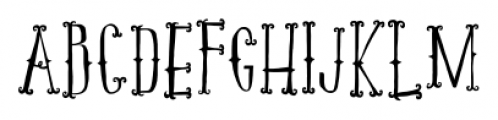 Periplus Regular Font UPPERCASE